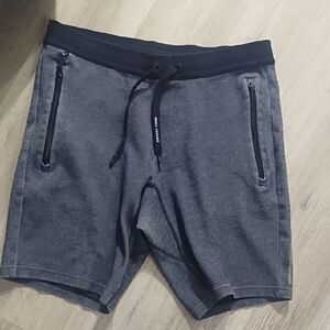 Armani Exchange Dark Gray Athletic Shorts